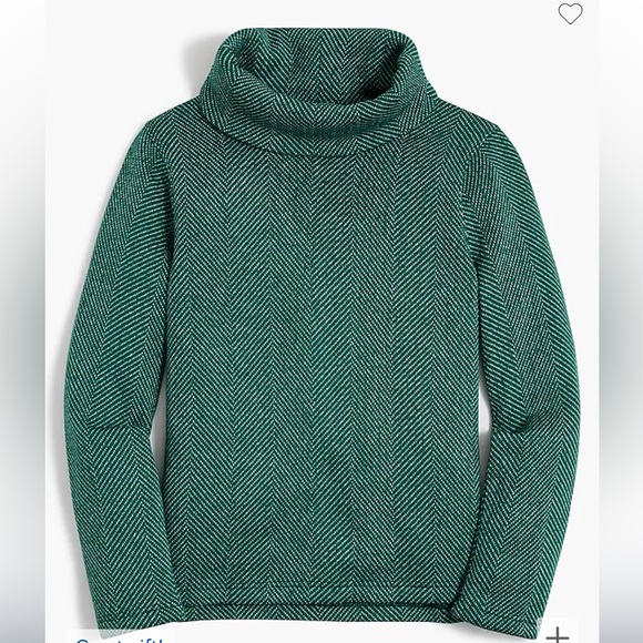 J. Crew Long-sleeve funnelneck pullover Size XL - Picture 4 of 4